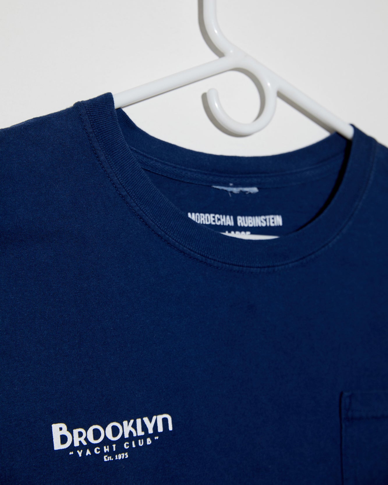 Brooklyn Yacht Club — Brooklyn Yacht Club GPS tee - Blue Fade